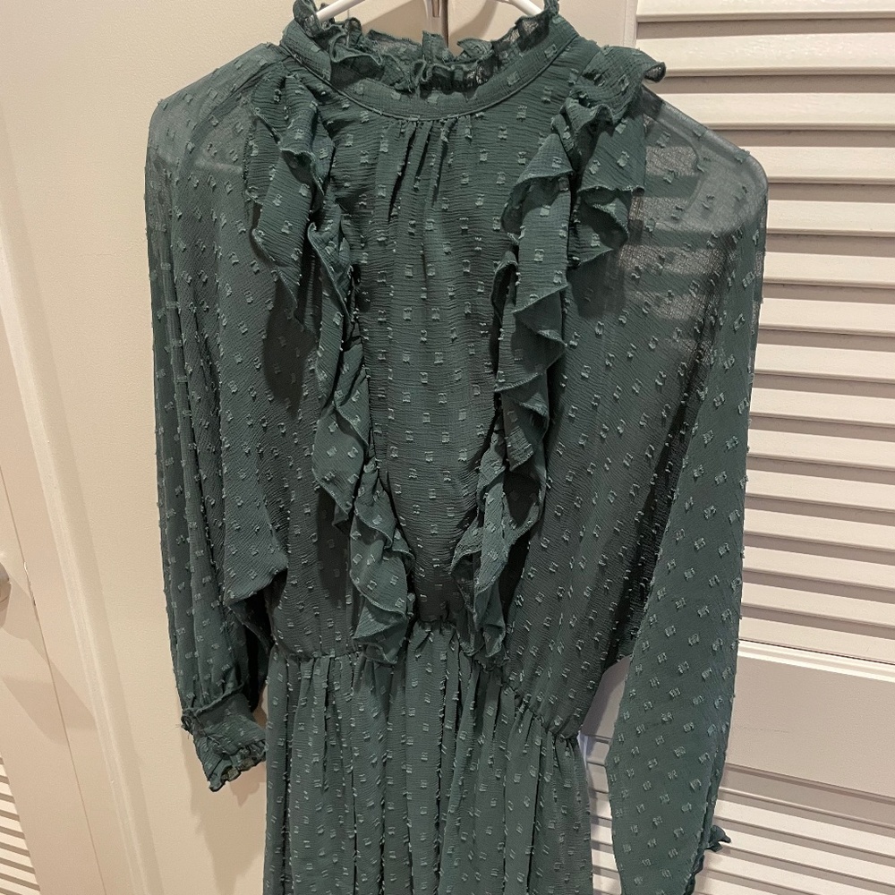 Green Zara romper
